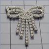 Crystal/Silver Rhinestone Piece